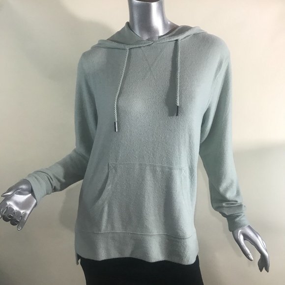Vintage Havana Women's Small Hoodie Sweatshirt Super Soft Stretchy Muted Light G - Picture 2 of 13